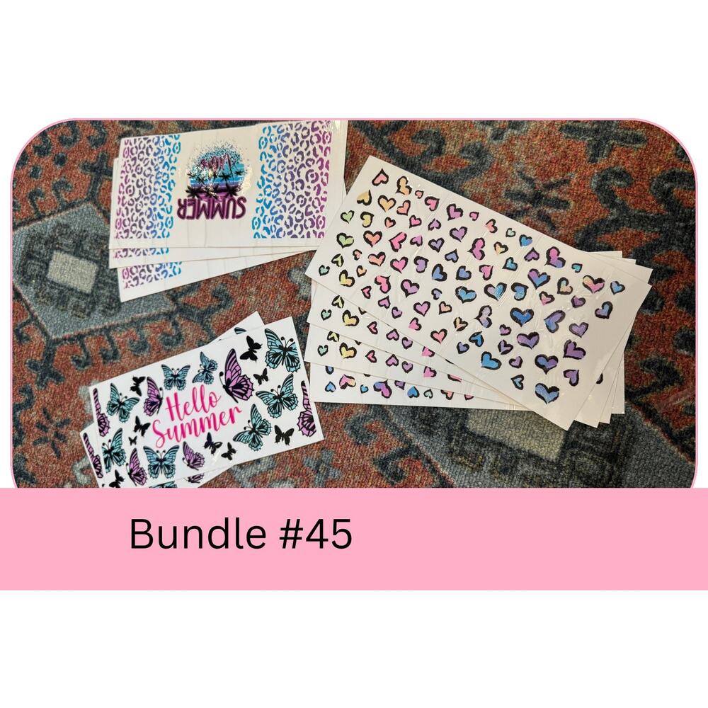 UVDTF Decals and Wraps Bundle #39 -Faith